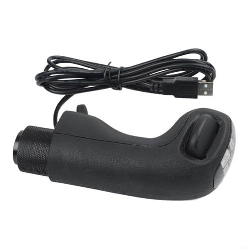 USB Shift Knob for Logitech G923 G29 G27 G25 TH8A Racing Simulator, Compatible with ETS2 ATS-and for Scania Truck Gear, High Low Shifter for Car and Truck Driving Games