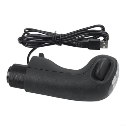 USB Shift Knob for Logitech G923 G29 G27 G25 TH8A Racing Simulator, Compatible with ETS2 ATS-and for Scania Truck Gear, High Low Shifter for Car and Truck Driving Games