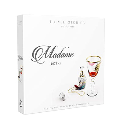 TIME Stories Madame EXPANSION - Dive into 17th Century Versailles! Adventure Game, Cooperative Strategy Game for Kids & Adults, Ages 12+, 2-4 Players, 90 Min Playtime, Made by Space Cowboys