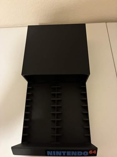 N64 Game Storage Case 18 Cartridge Holder Case Box Drawer 3D Print.