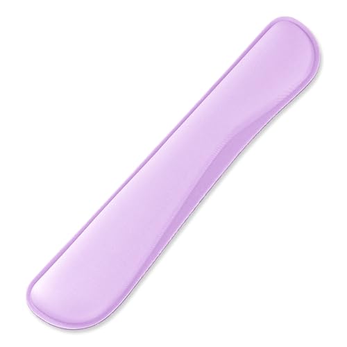 Office Ergonomic Memory Foam Computer Mouse and Keyboard Wrist Rest pad Support Carpal Tunnel, Wrist Rest for Keyboard and Mouse, Wrist Support Set - color: Purple, style: Keyboard wrist pad