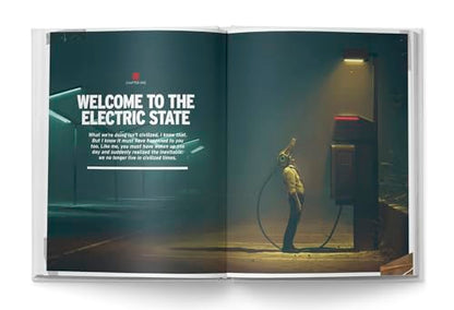 Free League Publishing The Electric State RPG Core Rulebook Tabletop Roleplaying Game for Adults, Family, Teens 14+ - style: The Electric State RPG Core Rulebook