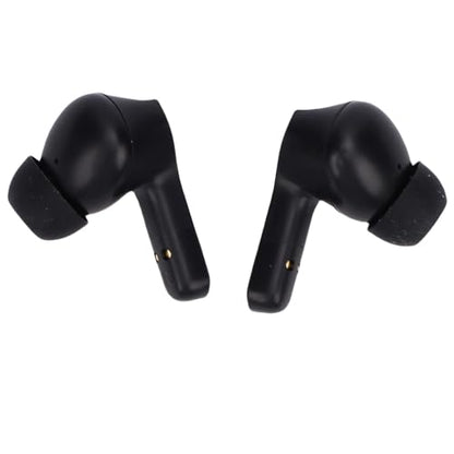 Wireless Gaming Earbuds Earbuds Earphones in Ear Headphones 2.4GHz 5.3 20ms Low Latency 4 Mic ENC 3D Stereo Sound with USB C Adapter for PC Tablet Laptop Smartph (Black) - color: Black