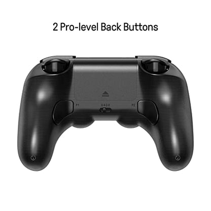 8Bitdo Pro 2 Wireless Bluetooth Controller with Travel Case, Hall Effect Joystick Update, Retro Gamepad for Switch/Switch 2, PC, Android, and Steam Deck & Apple (Black Edition) - color: Black Edition
