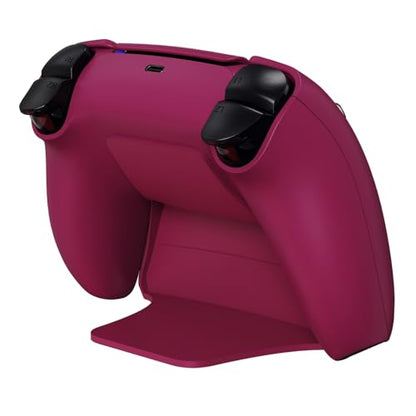 PlayVital 2 Pack Controller Display Stand for ps5, Gamepad Stand Desk Holder for ps5 Controller Accessories with Rubber Pads, Cosmic Red - color: Cosmic Red 2 set