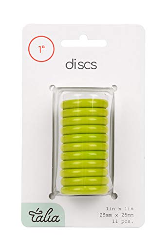 Talia Discbound Notbook - Cover and Disc Set (Set 4 (3pk), Letter Set) - Celestial Turquoise, Verdant Green, BBQ Mustard - color: Set 4 (3pk), size: Letter Set