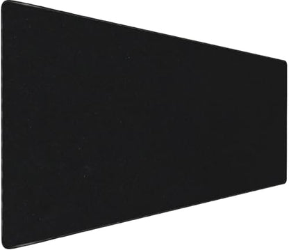 Large Extended Mouse Pad with Stitched Edges 35.4"x15.7" - Waterproof Desk Mat, Non-Slip Rubber Base for All-Desk Coverage, Perfect for Gaming Office Home, Black
