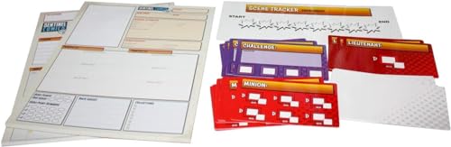 Greater Than Games | Sentinel Comics: Game Moderator Kit | Tabletop Role Playing Game Supplement | Includes GM Screen, Dry Erase Materials, & Character Sheets