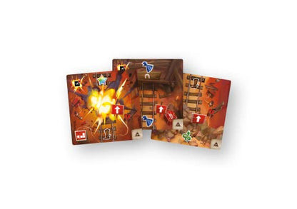 IELLO: Infernal Wagon - Quick Party Game, Complete Pre-Established Objectives to Prove Your Team Skill, Family Game, Ages 7+, 2-5 Players, 7 Minute Play Time
