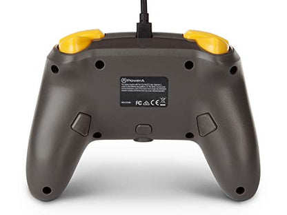 PowerA Enhanced Nintendo Switch and Switch 2 Wired Controller - Pixel Pakachu, Officially licensed - color: Pixel Pikachu