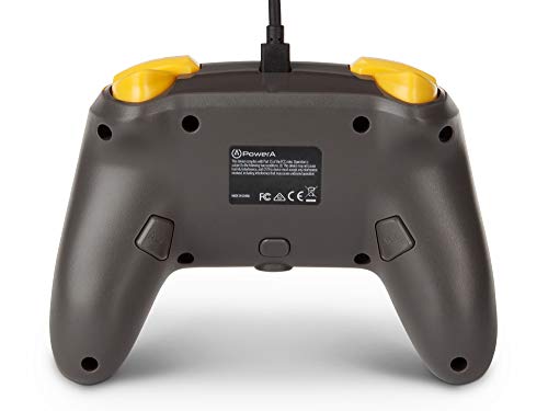 PowerA Enhanced Nintendo Switch and Switch 2 Wired Controller - Pixel Pakachu, Officially licensed - color: Pixel Pikachu