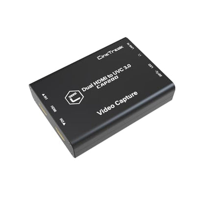 Dual HDMI Input to USB 3.0 Capture Card for livestreaming, 1080p60 Uncompressed Video Capture,3D Lut Output,Chroma Key,PS5/PS4/OBS/PC - style: Dual HDMI to UVC capture