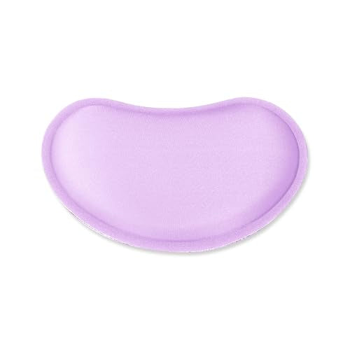 Office Ergonomic Memory Foam Computer Mouse and Keyboard Wrist Rest pad Support Carpal Tunnel, Wrist Rest for Keyboard and Mouse, Wrist Support Set - color: Purple, style: Mouse wrist pad