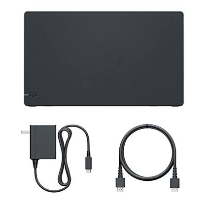 TV Dock Station for Switch - 3 in 1 OEM Replacement TV Base Docking Station Set, Charger, HDMI Cable Accessories for Switch Console (Bulk Packaging), Black