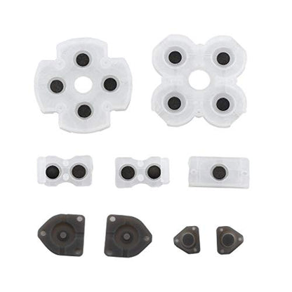 4 Set Silicone Conductive Rubber Pad Keypads for PS4 Buttons Part