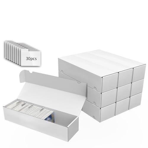 Collectible Trading Cards Storage Box, Card Storage Box with Trading Card Dividers, Collectible Trading Cards (10-Pack) - size: 10 Pack