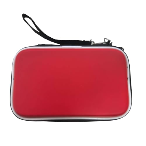 JYGamhanbil Hard Travel Carrying Case Bag Cover Shell for Nintendo GameBoy Color Advance GBA/GBC/GBP/DS Lite/NDSL/NDSi,for Anbernic RG34XX,Red - color: Red