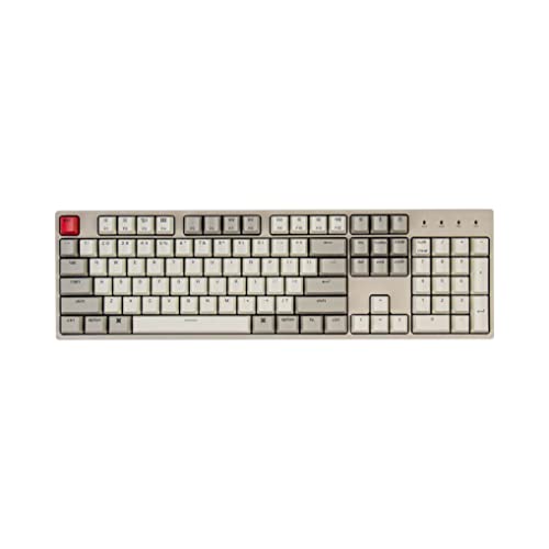 Keychron C2 Full Size Hot-swappable Wired Mechanical Keyboard Compatible with Mac, Keychron Brown Switch, 104 Keys ABS Retro Color Keycaps Gaming Keyboard for Windows, USB-C Type-C Braid Cable - color: Hot-swap Keychron Brown Switch