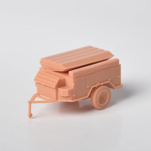 MRY-SFW 15mm Miniature Factory Building Military Accessory Props Display Camping Trailer