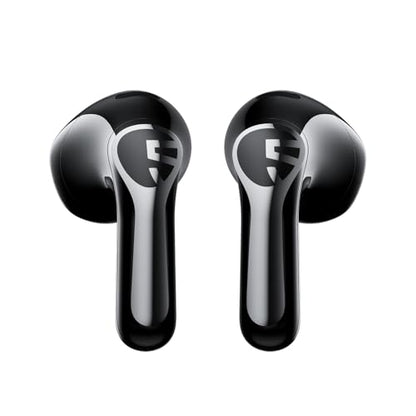 SoundPEATS Air6 HS Wireless Earbuds, Bluetooth 6.0, LDAC Hi-Res Audio for HiFi Sound, 13mm Dynamic Driver, Total 45H, Quick Charging, IPX5 Resistant, Comfortable Fit, ENC Noise Canceling, Support App - color: Black