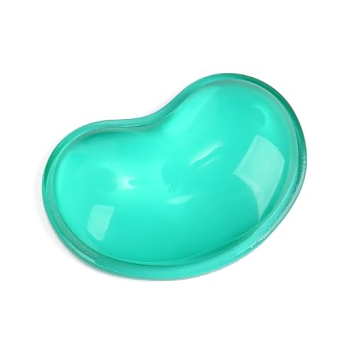 Gel Keyboard & Mouse Wrist Rest Set - Keyboard Wrist Rest Pad & Mouse Support for Office Gaming Pad Computer Laptop Ergonomic Comfortable Pain Relief- Pad Set (Mouse Support Only) - color: Mouse Pad Single - Green