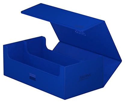Ultimate Guard Arkhive 800+, Deck Case for 800 Double-Sleeved TCG Cards, Blue, Compatible with Boulders, Magnetic Closure & Microfiber Inner Lining - color: Blue, size: 800+