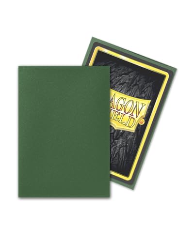 Dragon Shield – Dragon Shield Matte Japanese Forest Green 60 CT Japanese Size Card Sleeves - Yu-Gi-Oh! Card Sleeves Smooth & Tough - Compatible with Yu-Gi-Oh!