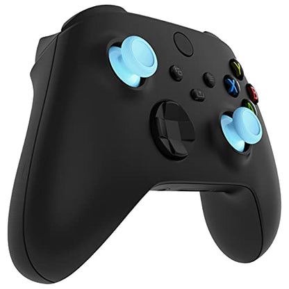 eXtremeRate Replacement Controller Joystick for Xbox One - 4 PCS Heaven Blue Thumbsticks Analog Thumb Sticks Parts for Xbox Series X/S, Xbox One S/X, Elite Controller with Repair Kit Screwdriver - color: Heaven Blue