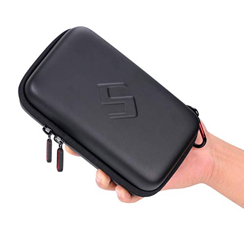 Smatree Carrying Case for Nintendo 3DS XL/2DS XL | Hard Protective Shell Travel Case for Nintendo New 3DS - Super NES Edition-Black/Red - color: Black Red