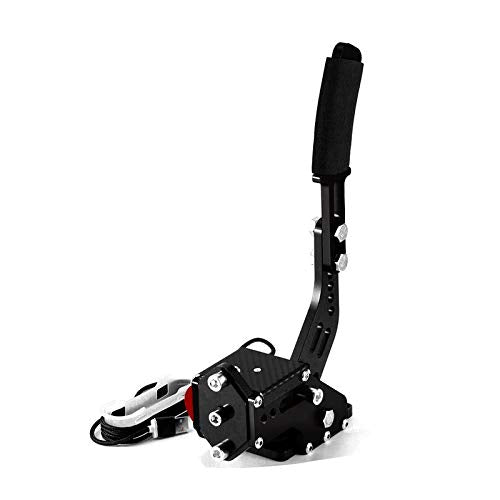 Funseedrr 16Bit USB Handbrake for PC Racing Games G25/27/29, Professional Gaming Peripherals for Racing Games, with Non-Contact Plus Hall Sensor