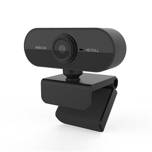 1080p Hd Streaming Webcam with Microphone for Pc Gaming - USB Desktop Camera with Fast Auto Focus & Rotatable Lens - Perfect for Video Conferencing & Live Streaming