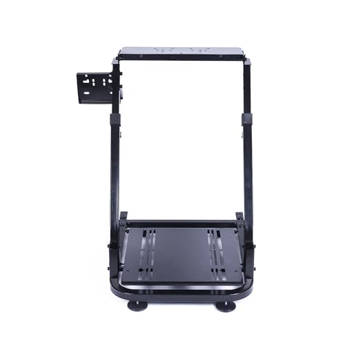 ZHSYMX Racing Wheel Stand Compatible with Logitech G920 G29 G27 G25 Gaming Cockpit Height Adjustable Foldable Gaming Racing Simulator