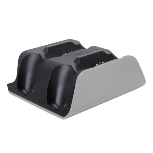 Edge Controller Charging Station, Dual Game Console Charger Dock with Storage Stand & USB Cable, Gray Black Charging Dock for Xbox Series X S - color: Gray Black