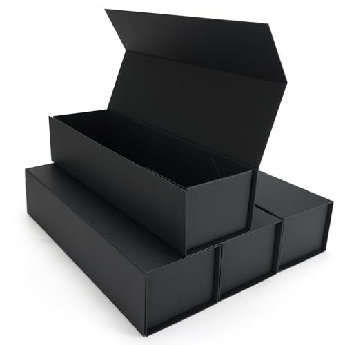 RLAVBL 4-Pack 1200 Count Trading Card Storage Box with Magnetic Lid, 14.8 inches 4800+ Card Box for MTG, TCG, Toploaders, and Sports Cards Organizer - size: Card Box-4 Pack