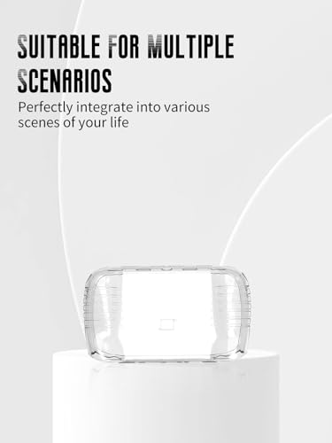Clear Case for Anbernic RG CubeXX (Transparent) | Soft TPU Shockproof Cover Lightweight Easy to Install - color: Clear