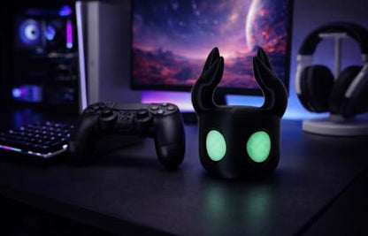 Minimalist Game Controller Holder Stand – Universal Gaming Controller Display – Gaming Desk Organizer – 3D Printed Gamer Gift (Black Glow) - color: Black Glow