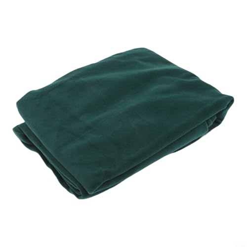 Felt Table Cover For Gaming Soft for SURFACE Protects Square Tables From Spills And Scratches Dark Green Navy Blue Board Poker Mahjong(36 * 36inch Dark green) - color: Dark Green, size: 36" x 36" (Square)