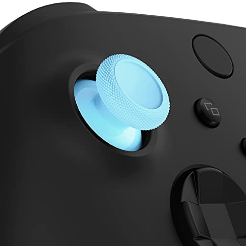 eXtremeRate Replacement Thumbsticks for Xbox Series X & S Controller, Joysticks Repair Kit for Xbox Wireless Controller, Custom Analog Stick Buttons for Xbox One S/X/Elite Controller - Heaven Blue - color: Heaven Blue