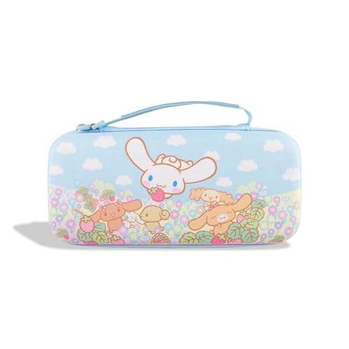 Sonix x Sanrio Carrying Case for Nintendo Switch 2, Switch 1, Lite, OLED, Protective Travel Case with Game Cartridge Storage | Cinnamoroll + Mocha - color: Cinnamoroll + Mocha