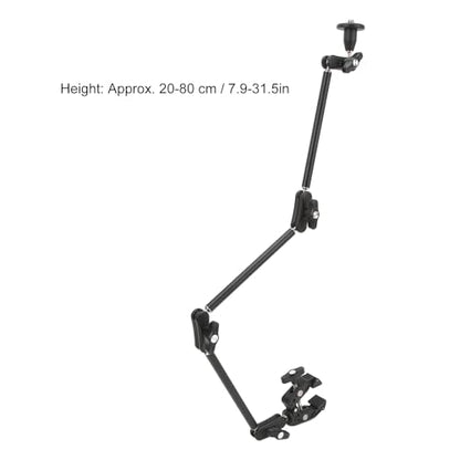 Magic Arm Clamp Mount Friction Power Articulating Magic Arm Magic Arm Clamp Kit Friction with Adjustable Camera Boom Arm with 1 4 Inch 3 8 Inch for SLR Cameras
