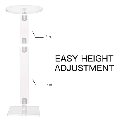 Kalami Flying Miniatures Combat Riser for DND | 4” Acrylic Base Flight Stand Terrain Perfect for Dungeon and Dragons, Warhammer, D&D 5e and Tabletop TTRPGs - size: 4 in-Standard