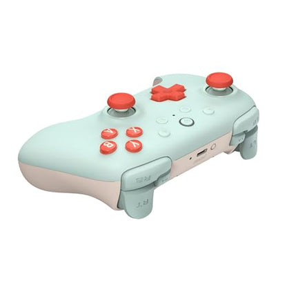 8Bitdo Ultimate 2C Wireless Controller for Windows PC and Android, with 1000 Hz Polling Rate, Hall Effect Joysticks and Triggers, and Remappable L4/R4 Bumpers (Mint) - color: Mint