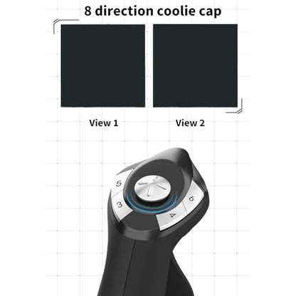 7/8/10/11 11 Vibration Flight Stick Controller Simulator Multi-Platform Joystick Throttle Ladder Controller