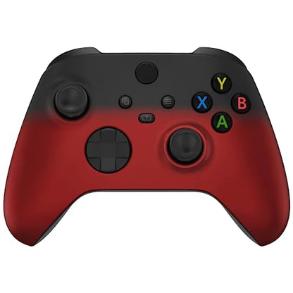 Stealth Controllers Wireless Controller for Xbox Series S, Xbox Series X, Xbox One - Soft Touch Feel - Custom Series S/X Controller (Red Shadow) - color: Red Shadow