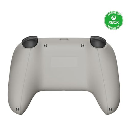 8BitDo Ultimate C Wired Controller for Xbox with Hall Effect Joysticks and Triggers, RGB Lighting Fire Ring, Compatible with Xbox Series X|S, Xbox One, Windows 10/11 - Officially Licensed (Dark Gray) - color: Dark Gray