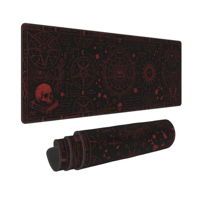 Extended Gaming Mouse Pad, Large Mouse Mat, XL Desk Pad for Keyboard and Mouse, Non-Slip Rubber Base & Stitched Edges for Gamer Office 31.5x11.8 in - color: 20