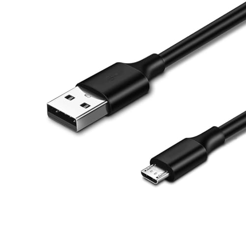 Pocxwa USB-A to Micro Charging Cable, 6.6ft USB 2.0 Charger Cord 1-Pack | Compatible with PS4 Controller, Fire TV Stick, Xbox One S/X, Samsung LG Sony Moto Nokia Old Android Phone & Tablets - size: 6.6Ft, style: 1-Pack