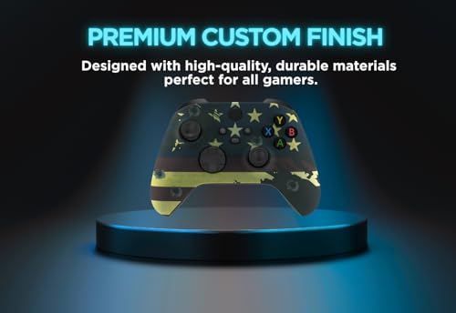 Stealth Controllers Wireless Controller for Xbox Series S, Xbox Series X, Xbox One - Soft Touch Feel - Custom Series S/X Controller (American Flag) - color: American Flag