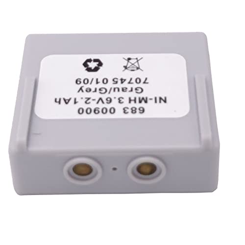 5Pcs Ni-Mh 683 00900 Battery (Grau/Grey 68300900) for HETRONIC Remote Control Battery 3.6V 2.1Ah Rechargeable Battery