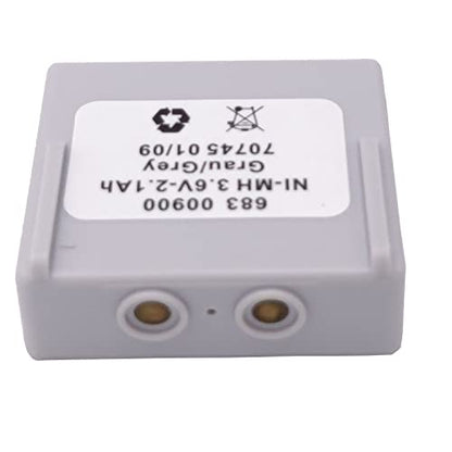 5Pcs Ni-Mh 683 00900 Battery (Grau/Grey 68300900) for HETRONIC Remote Control Battery 3.6V 2.1Ah Rechargeable Battery
